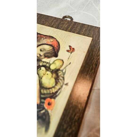 3 Vintage Hummel Wooden Wall Plaques - Picture 10 of 10